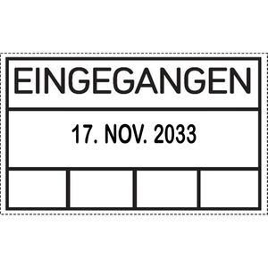 Produktbild für Datumstempel Trodat Classic 2910 P04/C6, für Stempelkissen