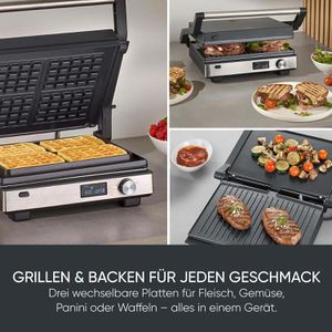 Produktbild für Kontaktgrill Severin KG 2380 S-Joy Sevini Flex