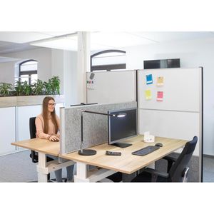 Produktbild für Stellwand Maul MAULconnecto 9603195 Mobil, auf Rollen