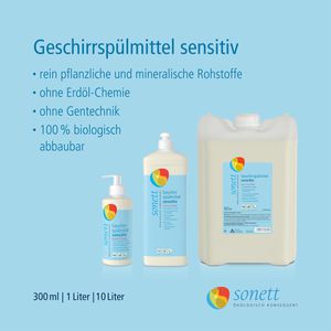 Produktbild für Spülmittel Sonett DE3067, sensitiv, Konzentrat