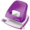 Locher Leitz 5008-10-62 NeXXt WOW violett metallic Bürolocher, Stanzleistung ca. 30 Blatt