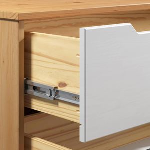 Produktbild für Lowboard CASARIA Borneo 109304, Massivholz, kiefer