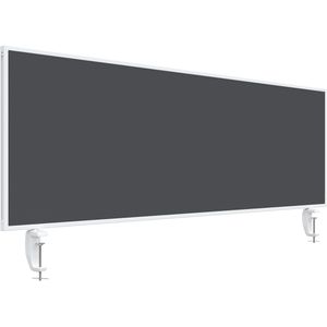 Produktbild für Tischtrennwand Magnetoplan VarioPin, 1116001, grau