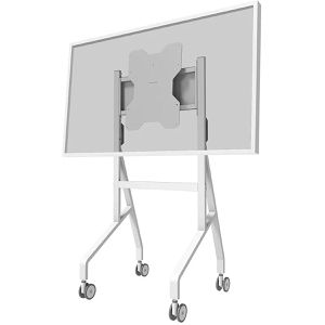 Produktbild für TV-Ständer Neomounts FL50-515WH1, mit Rollen, weiß, Metall