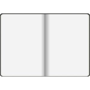 Produktbild für Notizbuch share 4-0014001, Upcycling, schwarz, A5