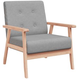 Produktbild für Loungesessel vidaXL 242225, hellgrau