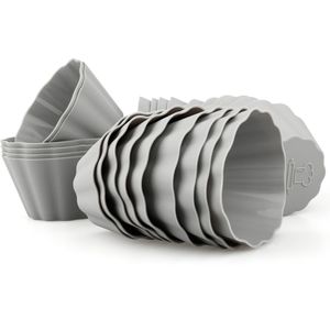 Produktbild für Muffinförmchen Backefix MCG24, wiederverwendbar, aus Silikon