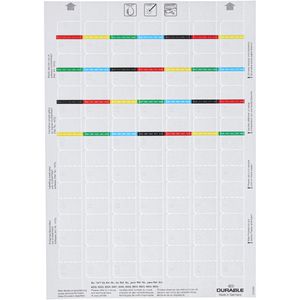 Produktbild für Register Durable 6800-19, A4, A-Z