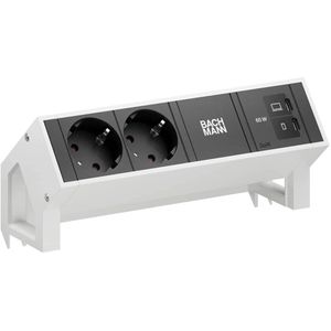Tischsteckdose Bachmann Desk 2, mit 0,2 m GST18 Kabel