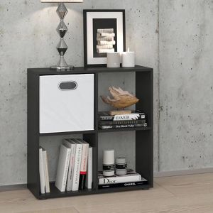 Produktbild für Bücherregal Vicco Tetra, schwarz