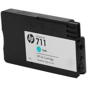 Produktbild für Tinte HP 711, CZ130A cyan