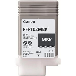 Produktbild für Tinte Canon PFI-102MBK schwarz matt