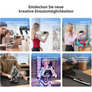 Produktbild für 3D-Scanner Creality Pika, kabellos und kabelgebunden