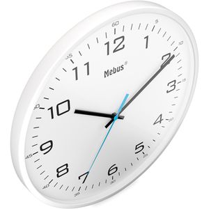 Produktbild für Wanduhr Mebus 16248, Kunststoff, analog, Quarzuhr