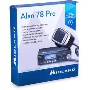 Produktbild für Funkgerät Midland Alan 78 Pro, lizenzfrei, CB-Funk