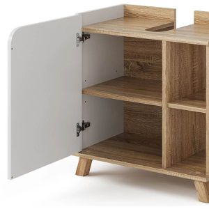 Produktbild für Waschbeckenunterschrank Vicco Karen, stehend