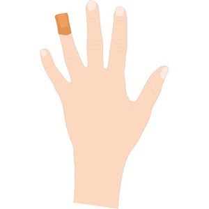 Produktbild für Pflaster Actiomedic Fingerkuppenverband, 50 Strips