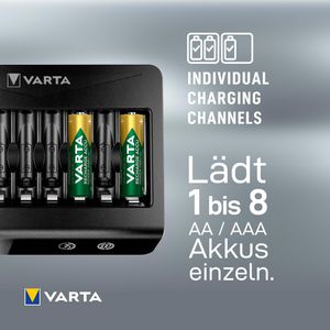 Produktbild für Akku-Ladegerät Varta LCD Multi Charger+, 57681
