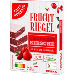 Fruchtriegel Gut&Günstig Cranberry Kirsche