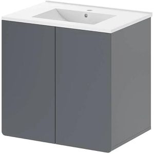 Waschtisch Vicco Izan, hängend, grau