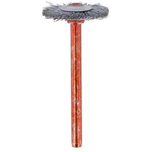 Drahtbürste Dremel glatt, Scheibenbürste, 2 Stück