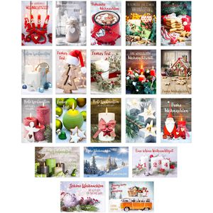 Weihnachtskarte Böttcher-AG 20681, sortiert