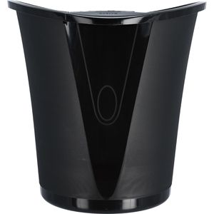 Produktbild für Papierkorb Leitz 5204-00-95, Allura, schwarz