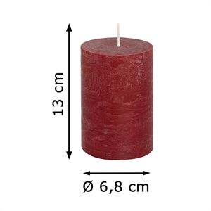 Produktbild für Kerzen Gala Rustic, Stumpenkerzen