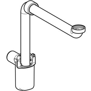 Produktbild für Siphon Geberit Tauchrohrsiphon für Waschbecken