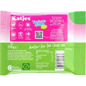 Produktbild für Fruchtgummis Katjes Yoghurt-Gums Sauer