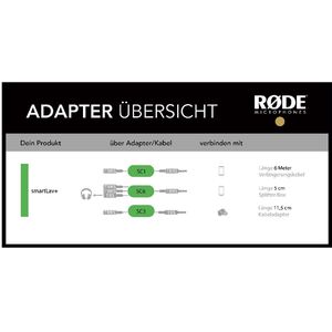 Produktbild für Mikrofon RODE SmartLav+, schwarz
