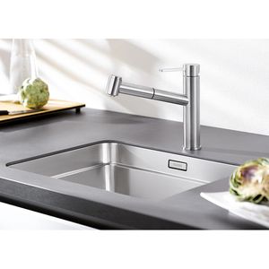 Produktbild für Küchenarmatur BLANCO AMBIS-S, Edelstahl