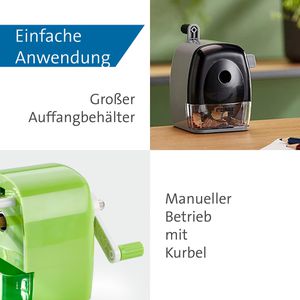 Produktbild für Spitzmaschine Dahle 133, mit Kurbel