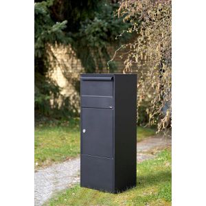 Produktbild für Paketbriefkasten Allux 800 Parcel RS, schwarz