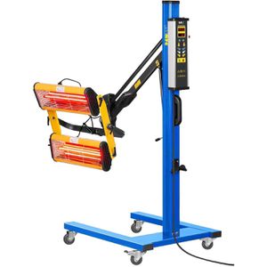 Produktbild für Infrarot-Lacktrockner MSW IR-DRYER2000.1, mit 2 Leuchtröhren