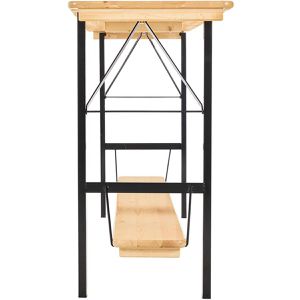 Produktbild für Stehtisch RUKU1952 202436, Fichte / schwarz