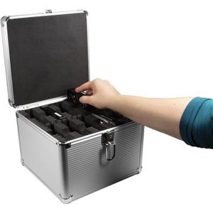 Produktbild für Festplattenbox LogiLink UA0193 Alukoffer