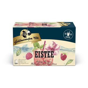 Goldmännchen Tee Eistee, Oolong Tee, Hibiskus-Himbeere, 20 Teebeutel, 36g