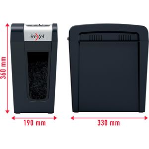 Produktbild für Aktenvernichter Rexel 2020132EU Secure MC4-SL Slim, schwarz