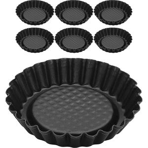 Produktbild für Backform Zenker Black Metallic, Tortelettförmchen, aus Stahl