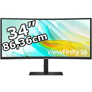 Monitor Samsung ViewFinity S6, S34C652UAU, 34 Zoll