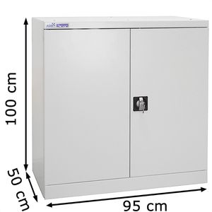 Produktbild für Werkzeugschrank ADB 40854, aus Metall, lichtgrau