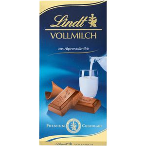 Tafelschokolade Lindt feinste Alpenvollmilch