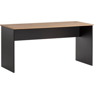 Produktbild für Schreibtisch Möbelpartner Aino, artisan eiche / schwarz