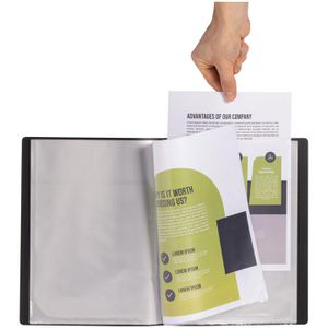 Produktbild für Sichtbuch Pagna 21009-01 Office, aus PP, A4