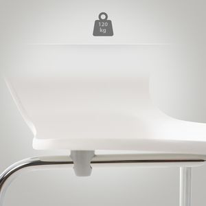 Produktbild für Besucherstuhl CLP Calisto, 181056502, stapelbar