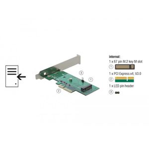 Produktbild für PCI-Express-Karte DeLock 89370
