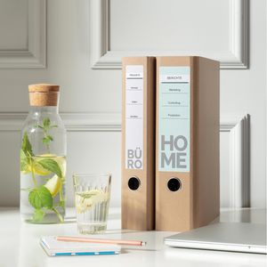 Produktbild für Rückenschilder Zweckform LR4761-25, Recycling weiß