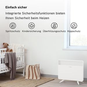 Produktbild für Konvektorheizung Bosch Heat Convector 4000-15, weiß