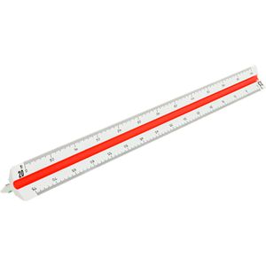 Produktbild für Dreikantmaßstab Rumold 150/9/30 Kunststoff, 30cm